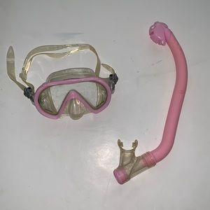 US divers snorkel and mask for kids